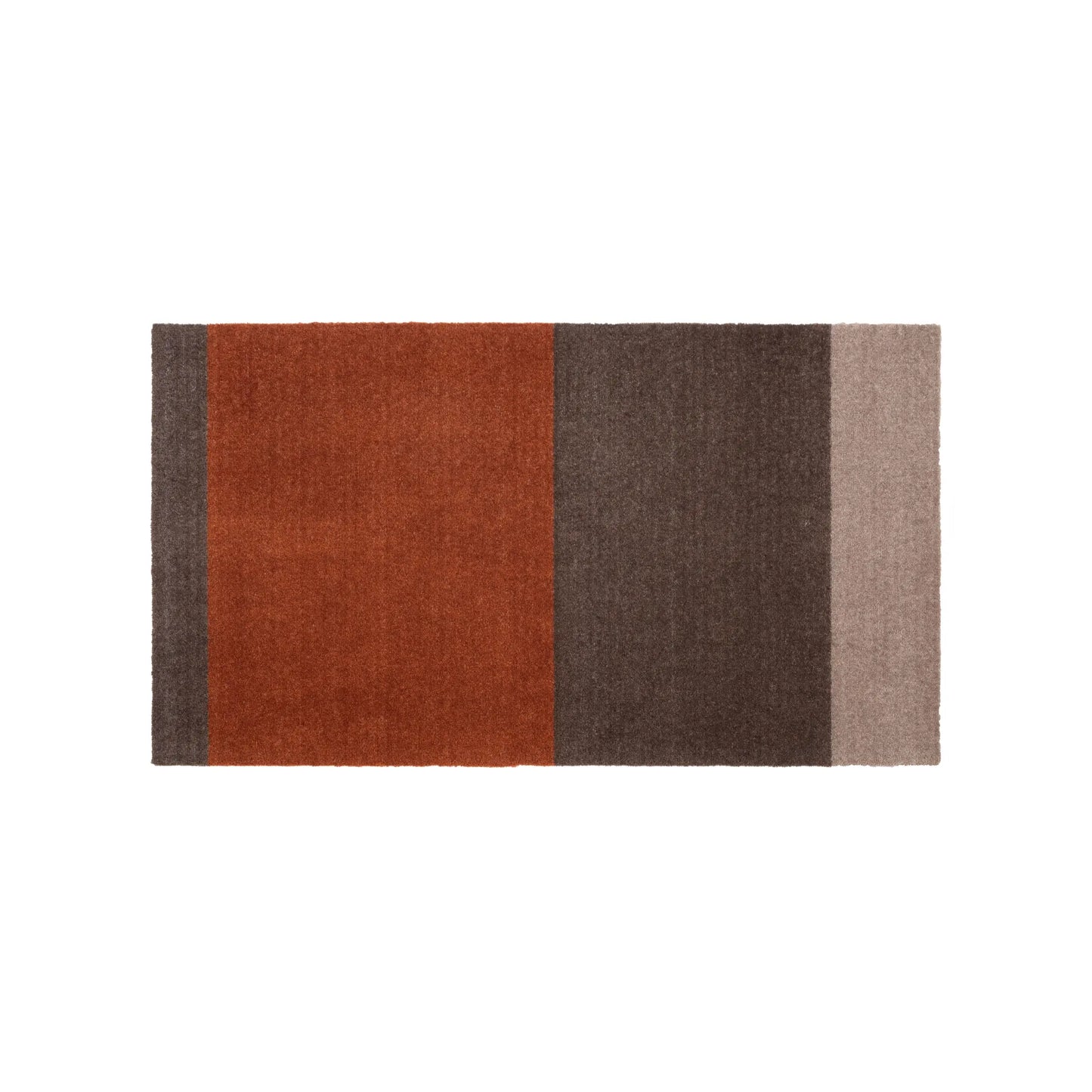 Tica Copenhagen Horizontal Matta 120x67 cm, Sand/brun/terracota