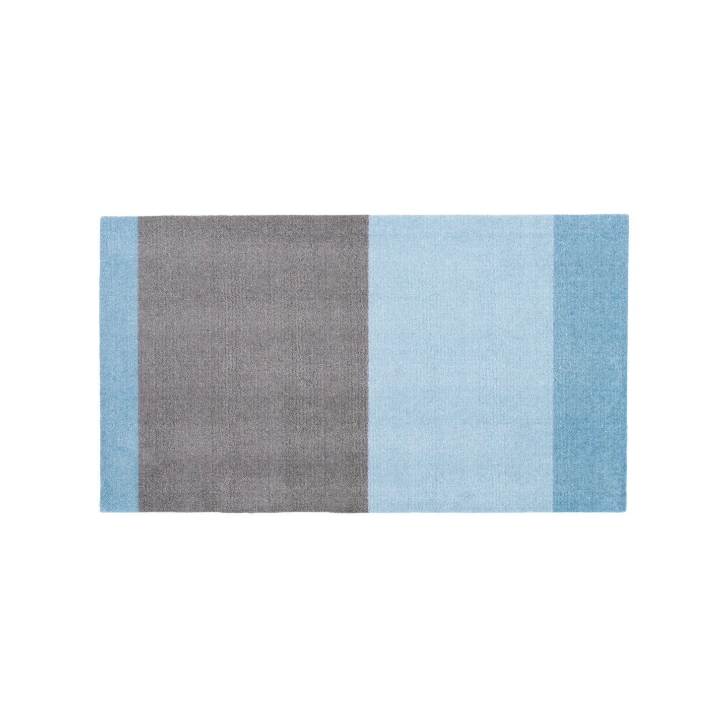 Tica Copenhagen Horizontal Matta 120x67 cm, Light/dusty blue/steelgrey