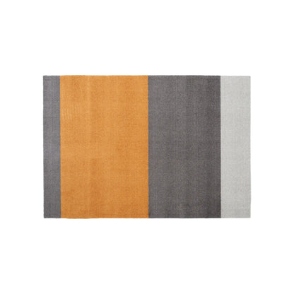 Tica Copenhagen Horizontal Matta 130x90 cm, Ljusgrå/steelgrey/dijon