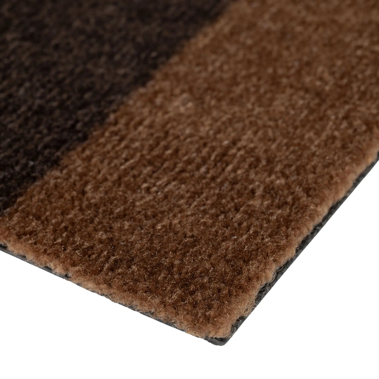 Tica Copenhagen Horizontal Matta 130x90 cm, Cognac/mörkbrun/svart