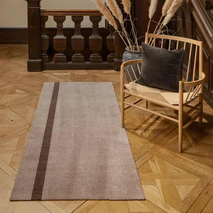 Tica Copenhagen Vertical Matta 200x90 cm, Sand/brun
