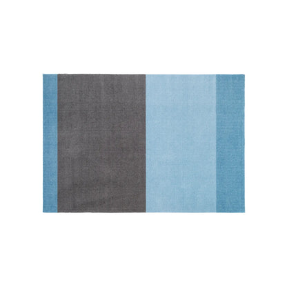 Tica Copenhagen Horizontal Matta 130x90 cm, Light/dusty blue/steelgrey