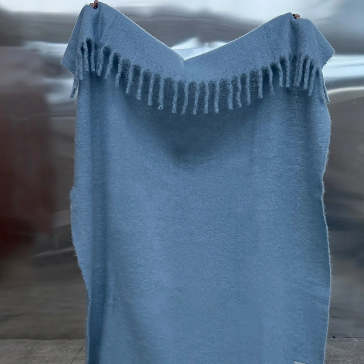 Tinted Objects Fridh Filt Mohair 130x170 cm, Blue