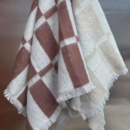 Tinted Objects Hallin Filt Mohair 130x170 cm, Beige-Offwhite