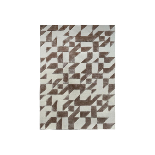 Tinted Objects Franzen Matta 170x240 cm, Brun/offwhite