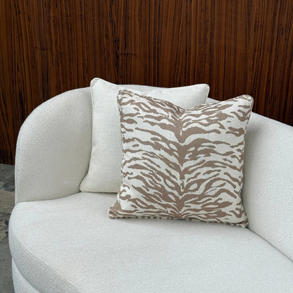 Tinted Objects Norell Tigerkudde 50x50 cm, Beige/offwhite