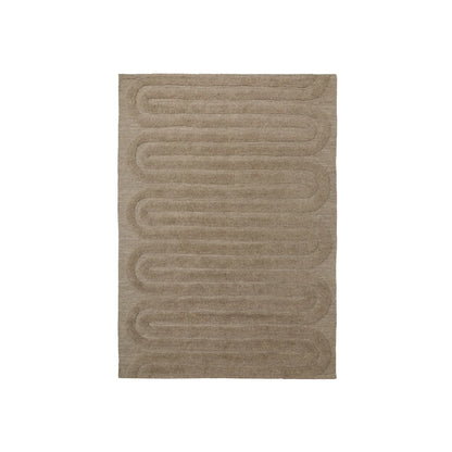 Tinted Objects Riklund Ullmatta 160x230 cm, Beige/melange