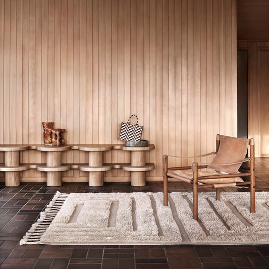 Tinted Objects Kask Ullmatta 300x400 cm, Beige