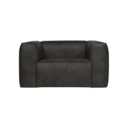 WOOOD Bean Fåtölj Eco Läder, Black