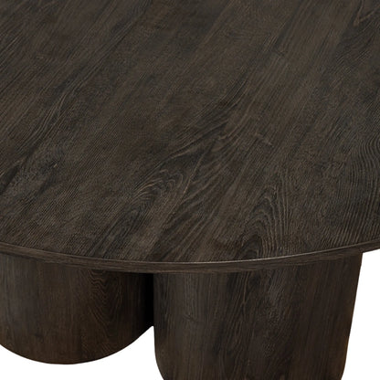 WOOOD Oona Matbord Runt Ø140 cm Mdf, Dark Brown