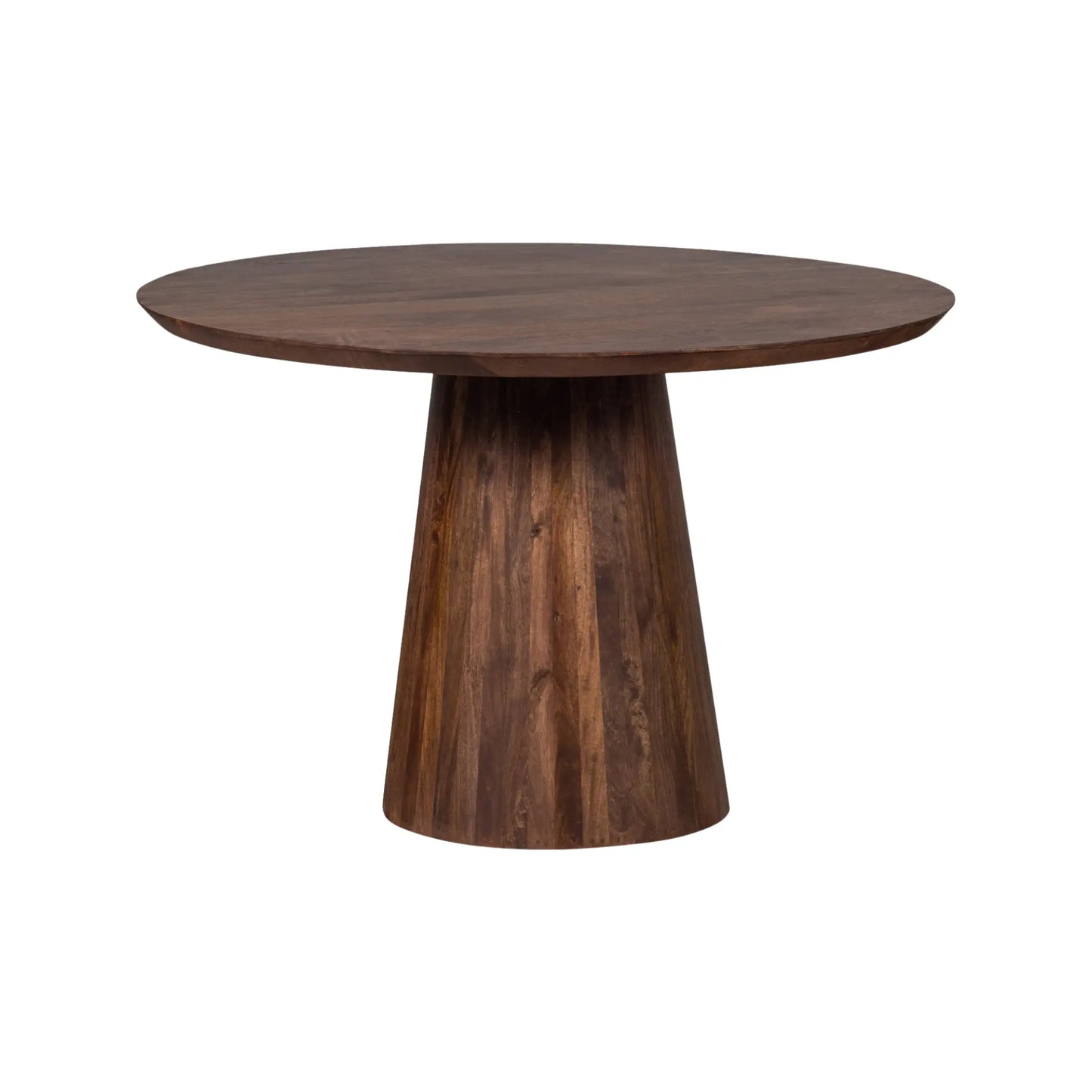 WOOOD Limit Matbord Runt Mango Ø130Cm Trä, Walnut