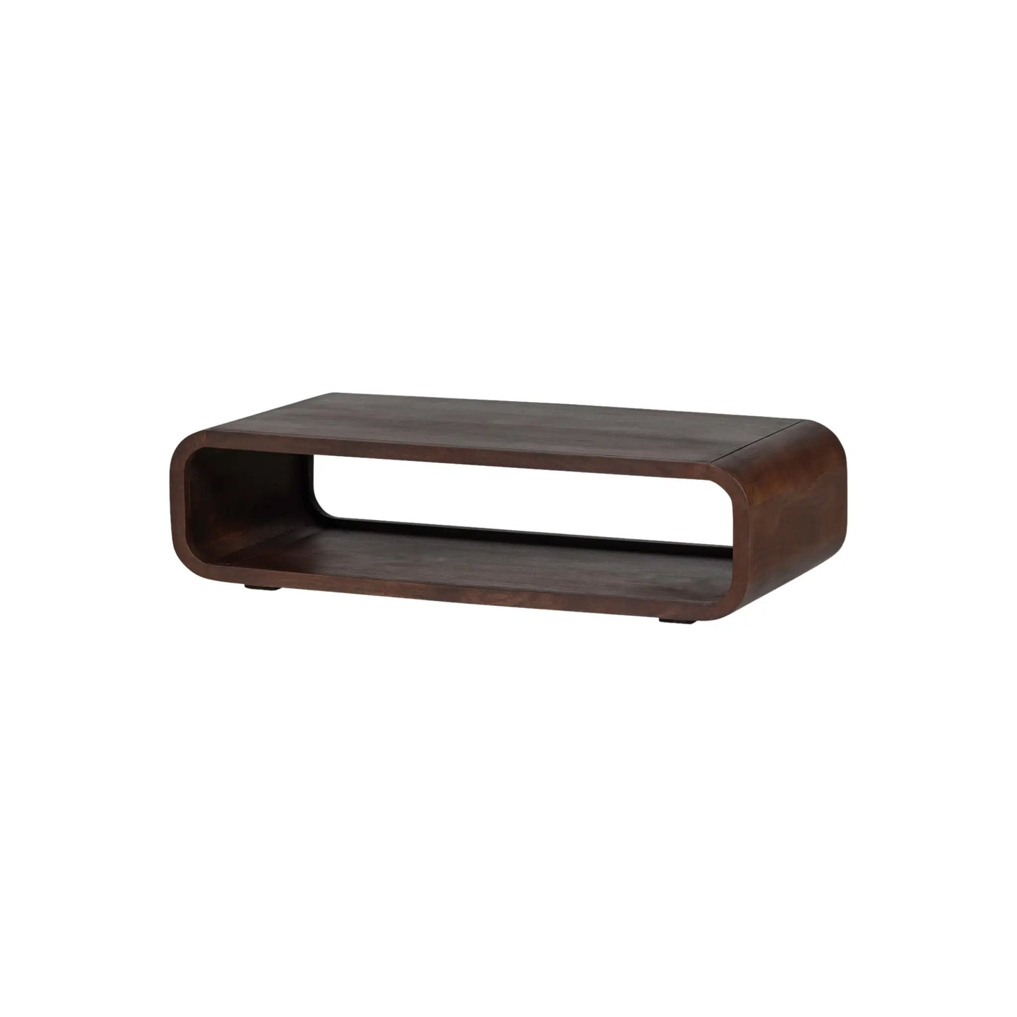 WOOOD Kinu Soffbord Mango Trä, Dark Brown