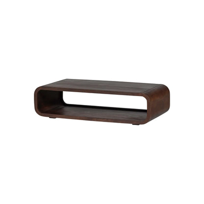 WOOOD Kinu Soffbord Mango Trä, Dark Brown