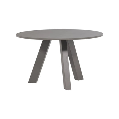 WOOOD Rhonda Matbord Ø129 cm Ek, Warm Grey
