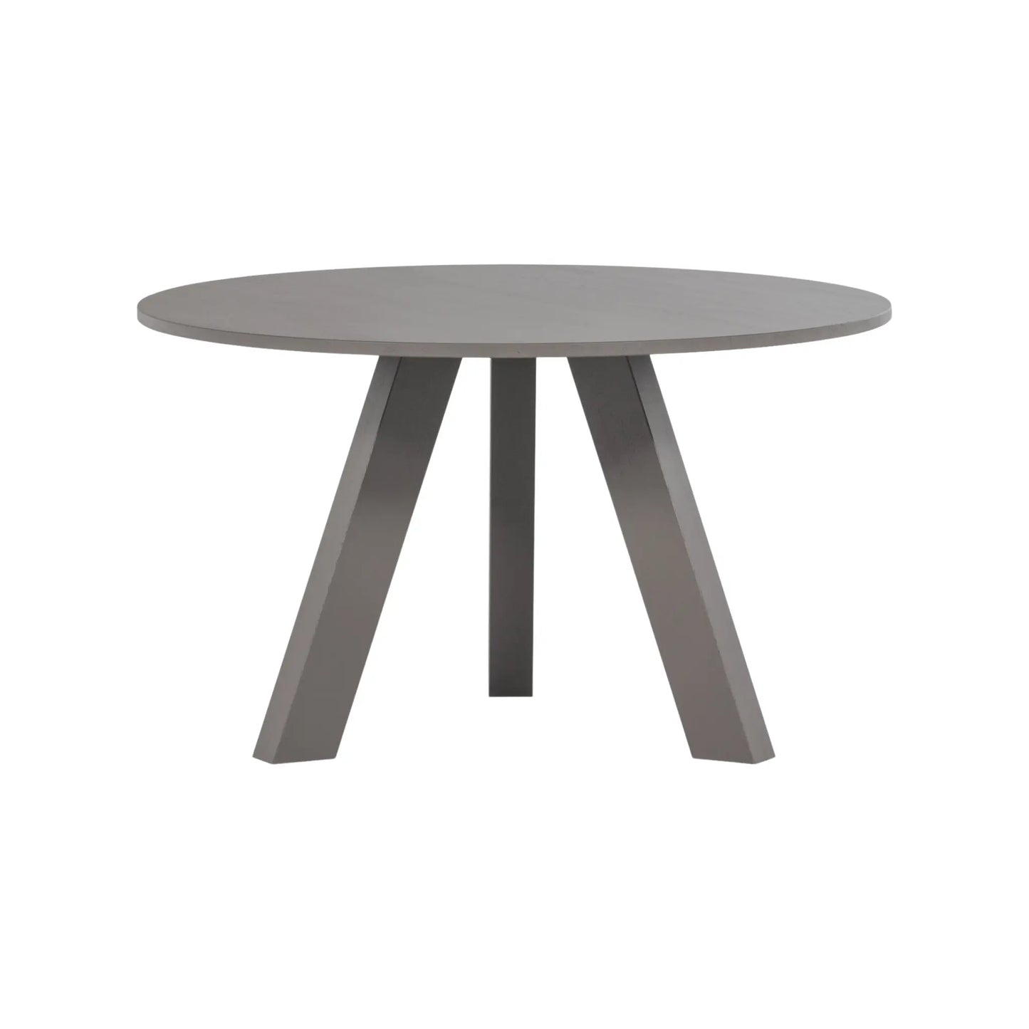 WOOOD Rhonda Matbord Ø129 cm Ek, Warm Grey