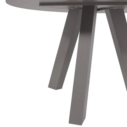 WOOOD Rhonda Matbord Ø129 cm Ek, Warm Grey