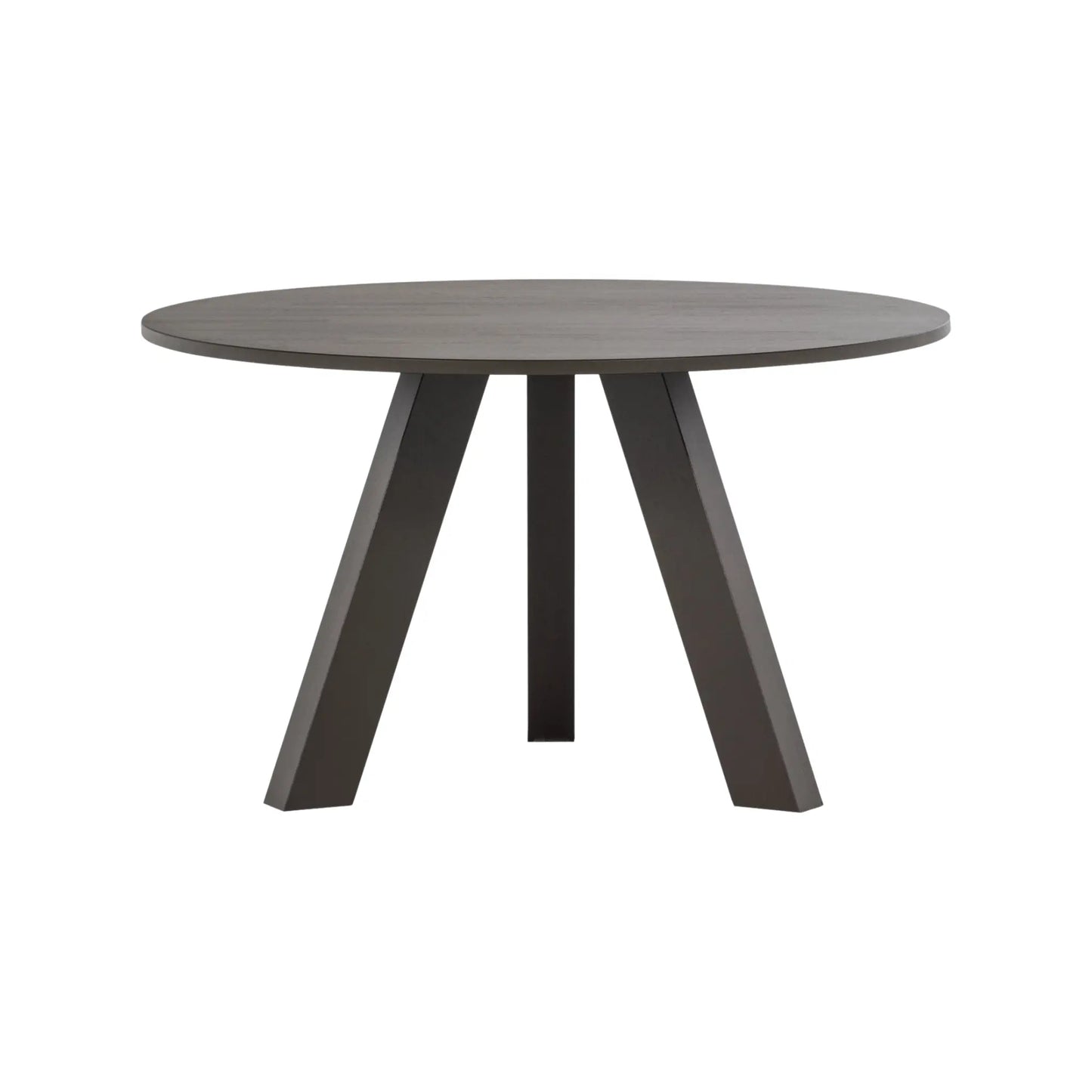 WOOOD Rhonda Matbord Ø129 cm Ek, Mid Brown