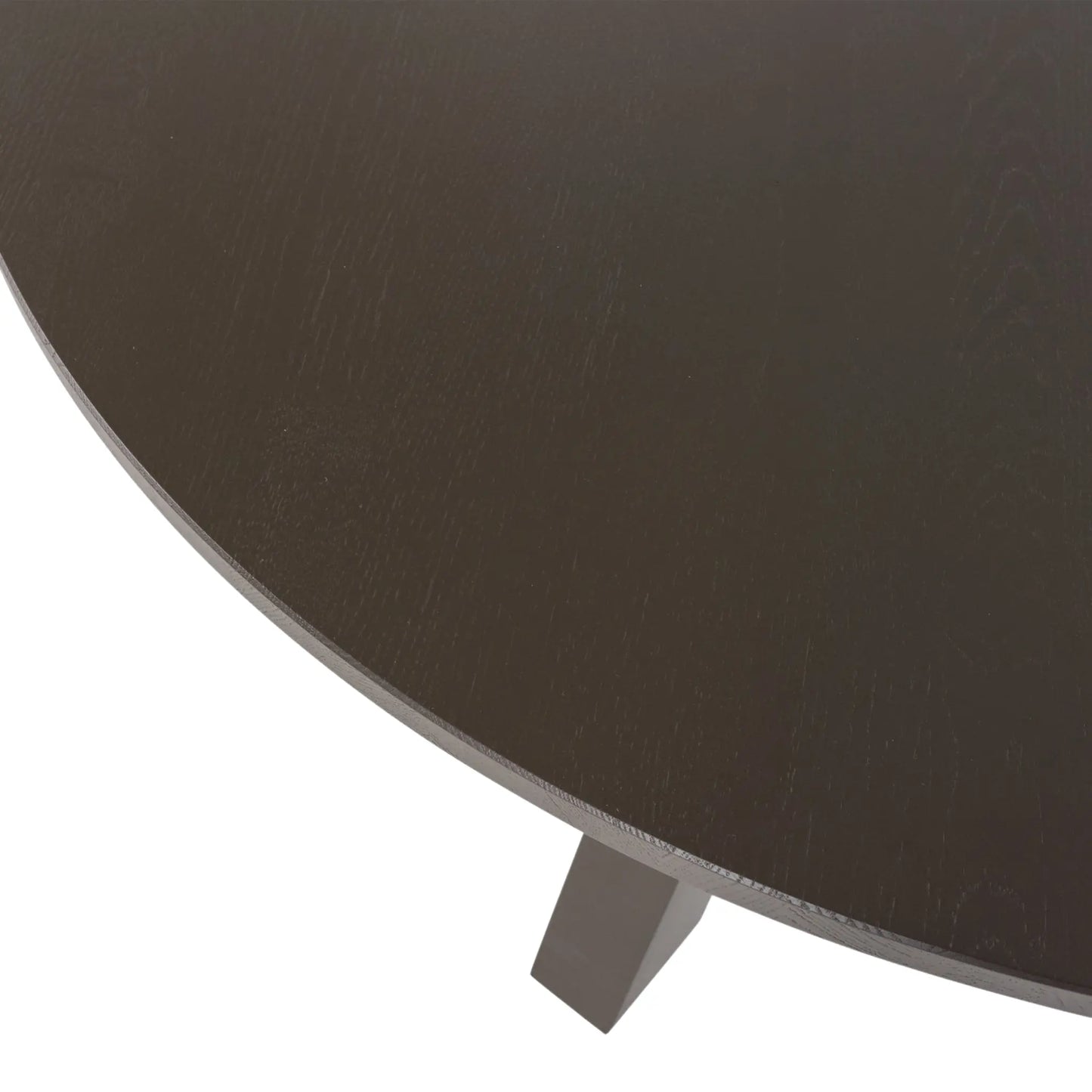 WOOOD Rhonda Matbord Ø129 cm Ek, Mid Brown