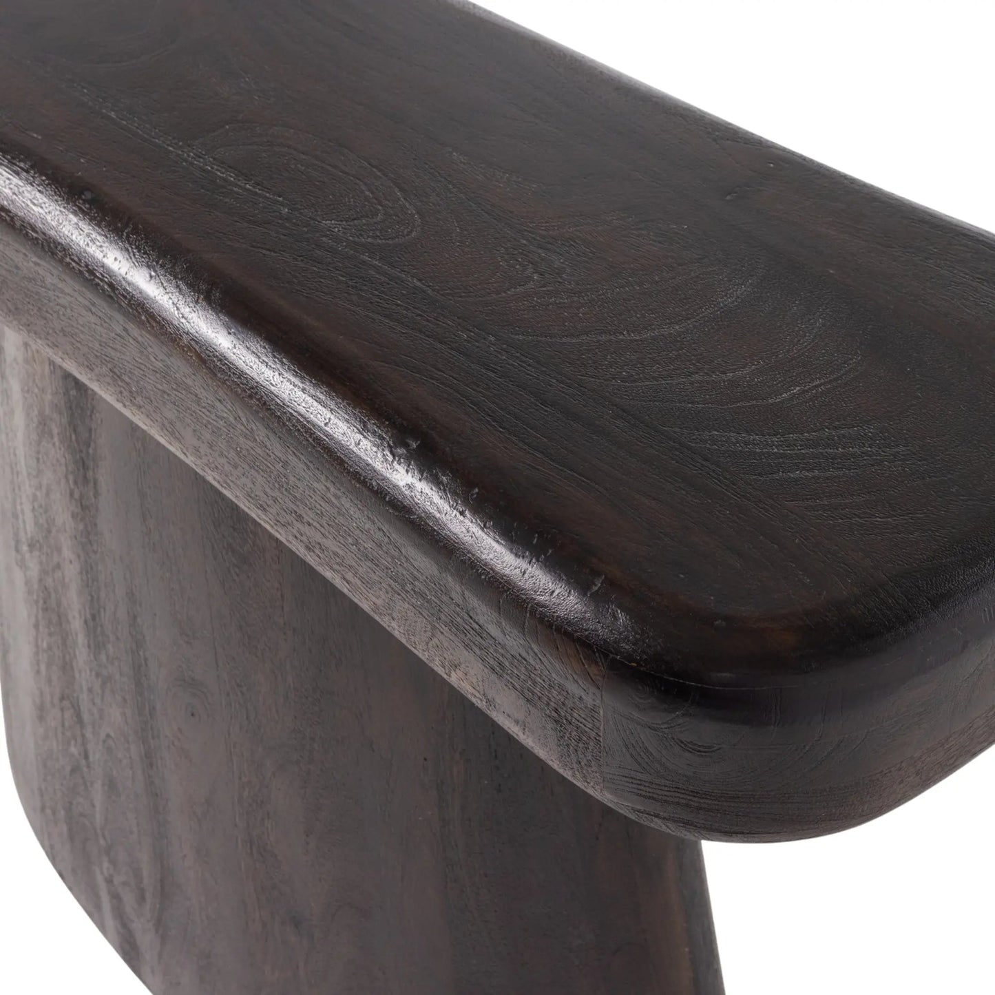 WOOOD Amco Sidobord Mangoträ, Dark Brown