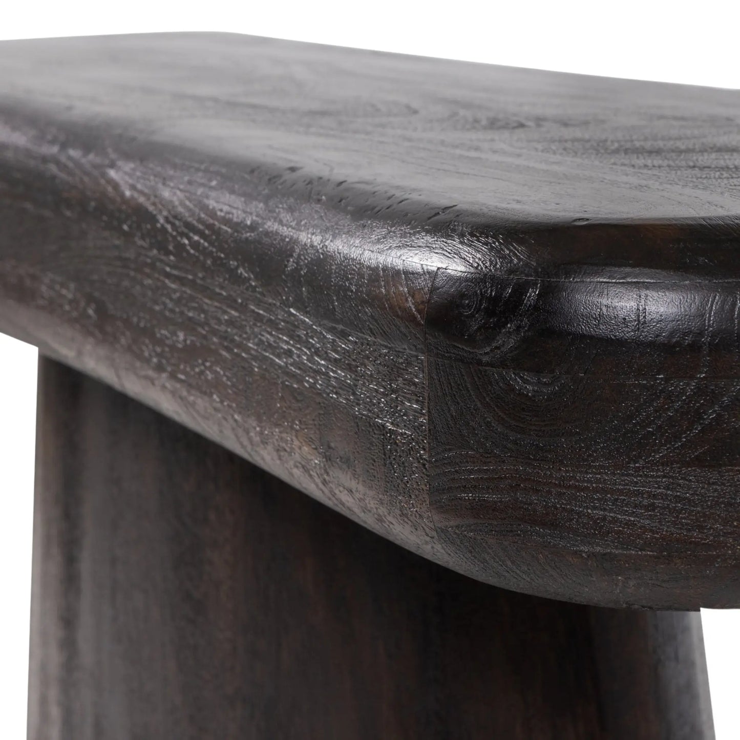 WOOOD Amco Sidobord Mangoträ, Dark Brown