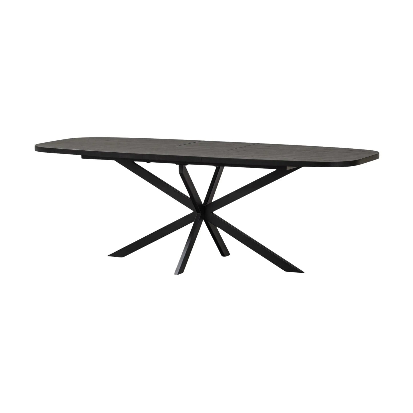 WOOOD Arros Matbord Utdragbart 180-220x90 cm Mdf, Black