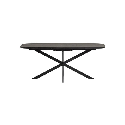WOOOD Arros Matbord Utdragbart 180-220x90 cm Mdf, Black