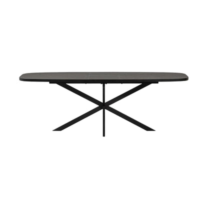 WOOOD Arros Matbord Utdragbart 180-220x90 cm Mdf, Black