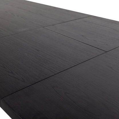 WOOOD Arros Matbord Utdragbart 180-220x90 cm Mdf, Black