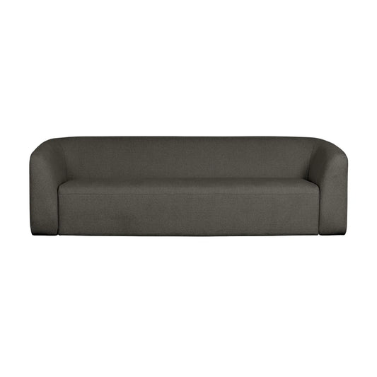 WOOOD Sloping 3-Sits Soffa, Grå/Svart Melange