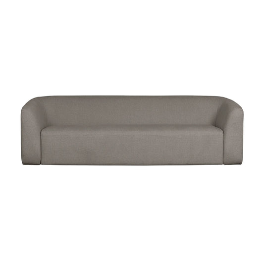 WOOOD Sloping 3-Sits Soffa, Grey Melange