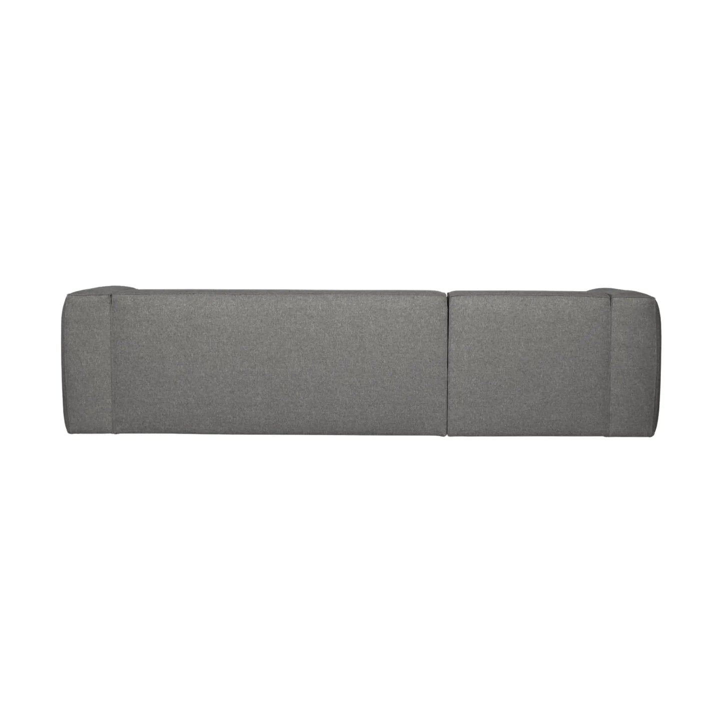WOOOD Bean Hörnsoffa Vänster Inkl. Kuddar Mid, Grey Melange