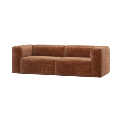 WOOOD Bean 3,5-Sits Soffa Chenille Velvet, Terra