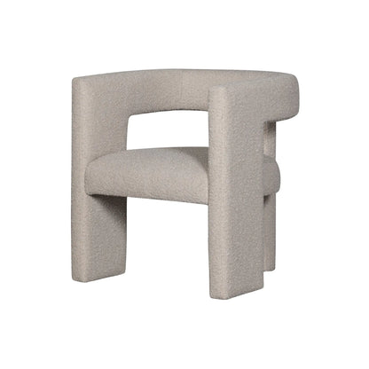 WOOOD Tiwa Fåtölj Bouclé, Beige
