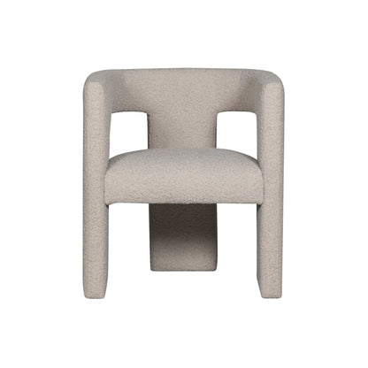 WOOOD Tiwa Fåtölj Bouclé, Beige
