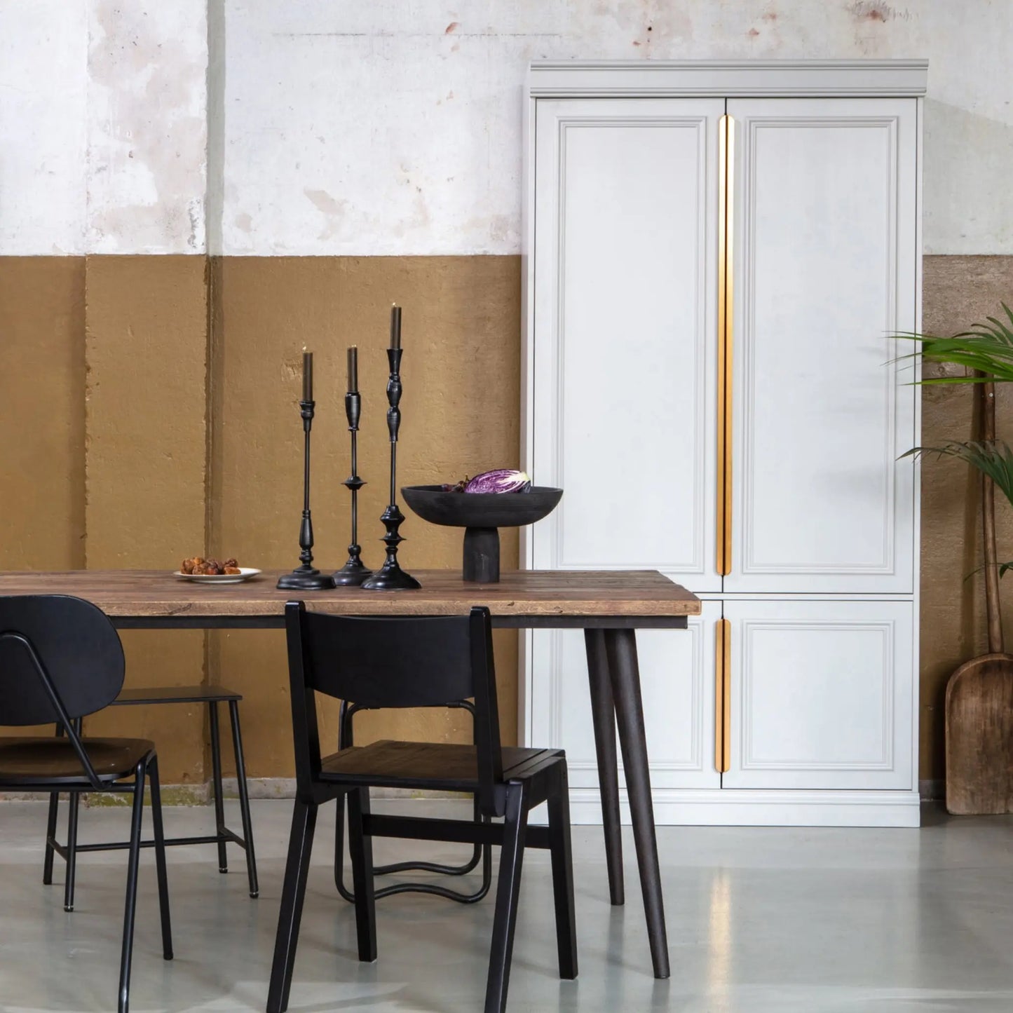 WOOOD Guild Matbord 220x90 cm, Svart