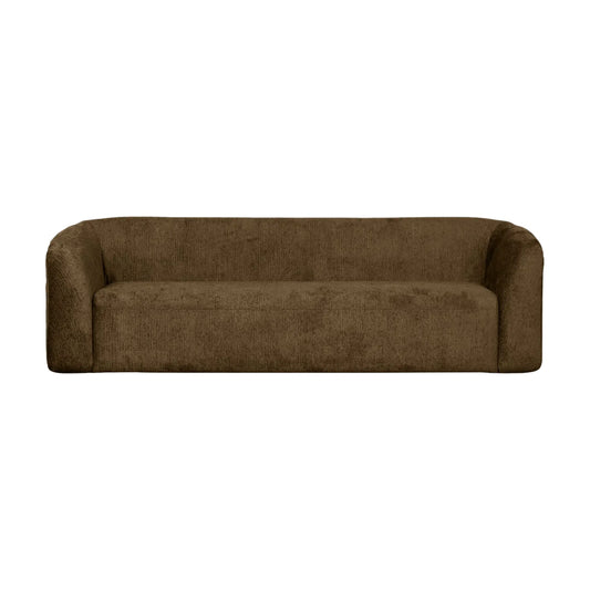 WOOOD Sloping 3-Sits Soffa Sammet, Brass