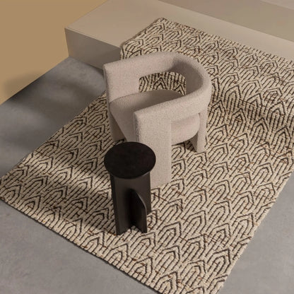 WOOOD Tiwa Fåtölj Bouclé, Beige