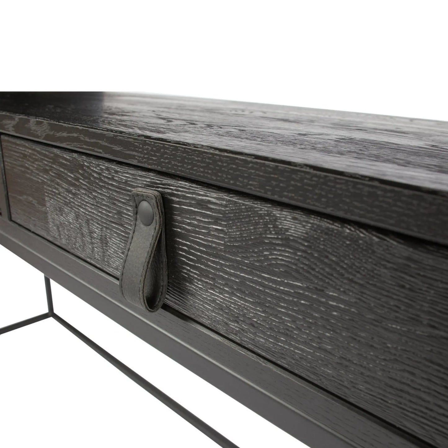 WOOOD Silas Skrivbord, Brushed Blacknight