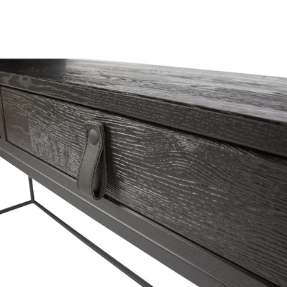 WOOOD Silas Skrivbord, Brushed Blacknight