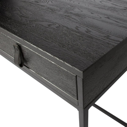 WOOOD Silas Skrivbord, Brushed Blacknight
