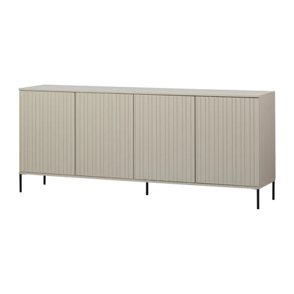 WOOOD New Gravure Skänk 200 cm I Furu, Dust