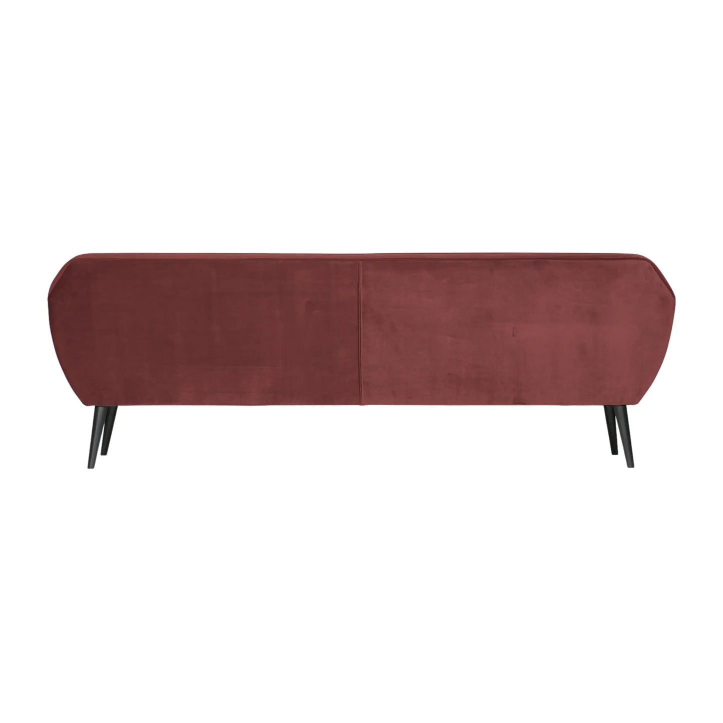 WOOOD Rocco Xl Soffa 230 cm Sammet, Burgundy Red