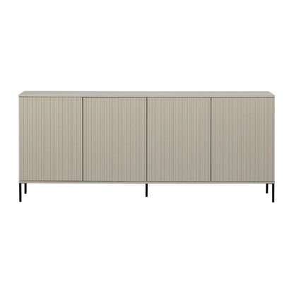 WOOOD New Gravure Skänk 200 cm I Furu, Dust