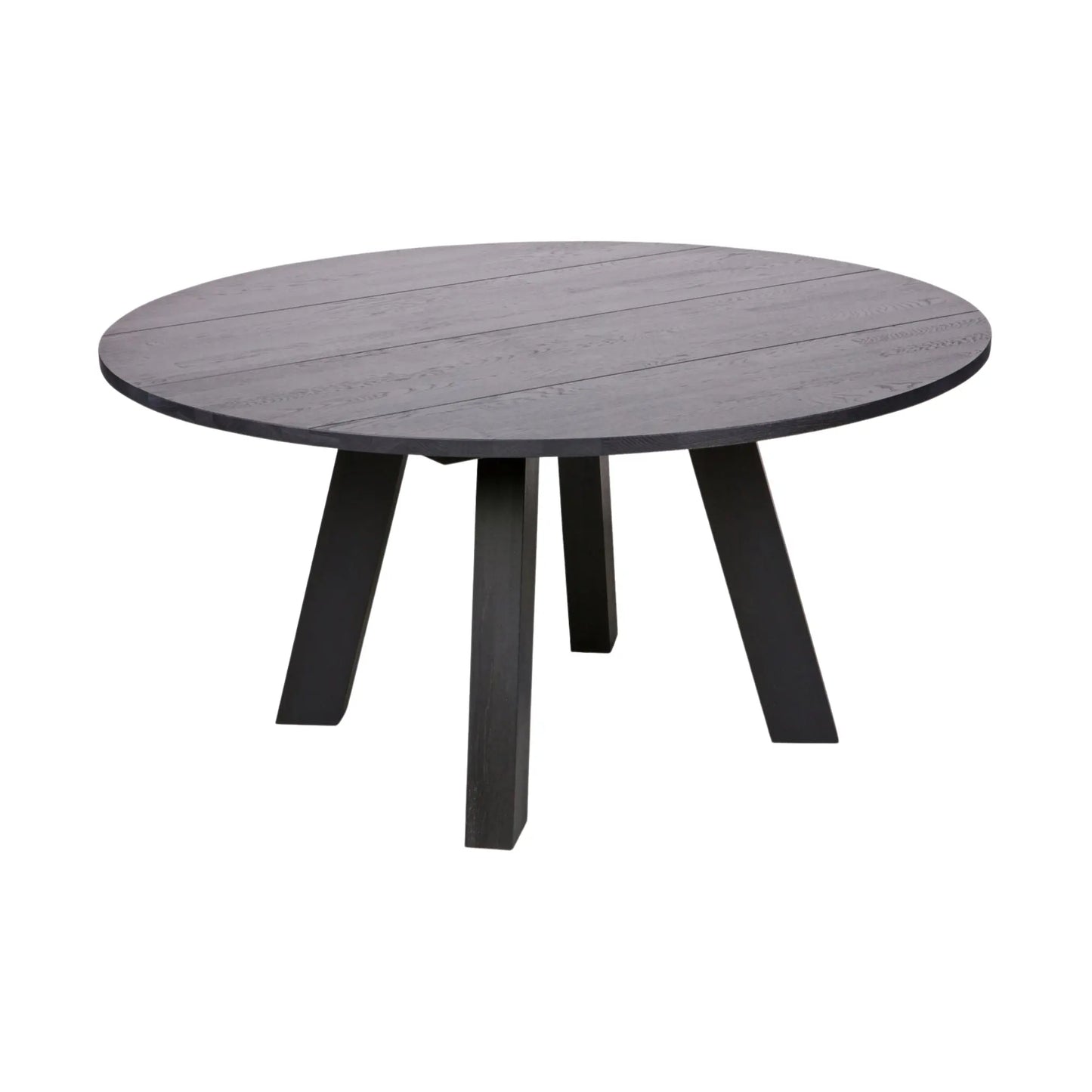 WOOOD Rhonda Matbord Xl Ø150 cm Ek, Blacknight