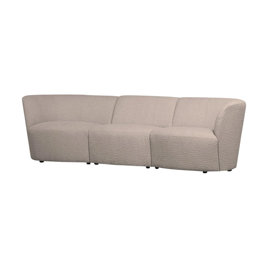 WOOOD Coco 3-Sits Soffa Bouclé, Sand