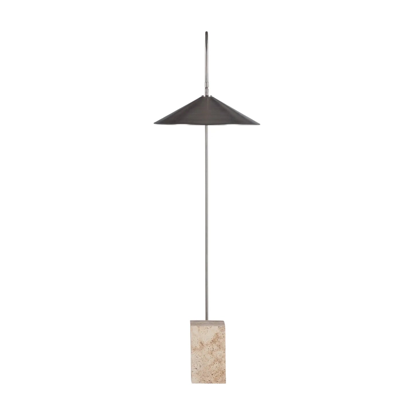 WOOOD Korn Golvlampa I Metall, Chrome