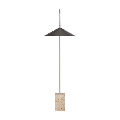 WOOOD Korn Golvlampa I Metall, Chrome