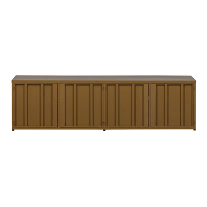 WOOOD Level Tv-Bänk I Metall 44x160 cm, Honey Yellow