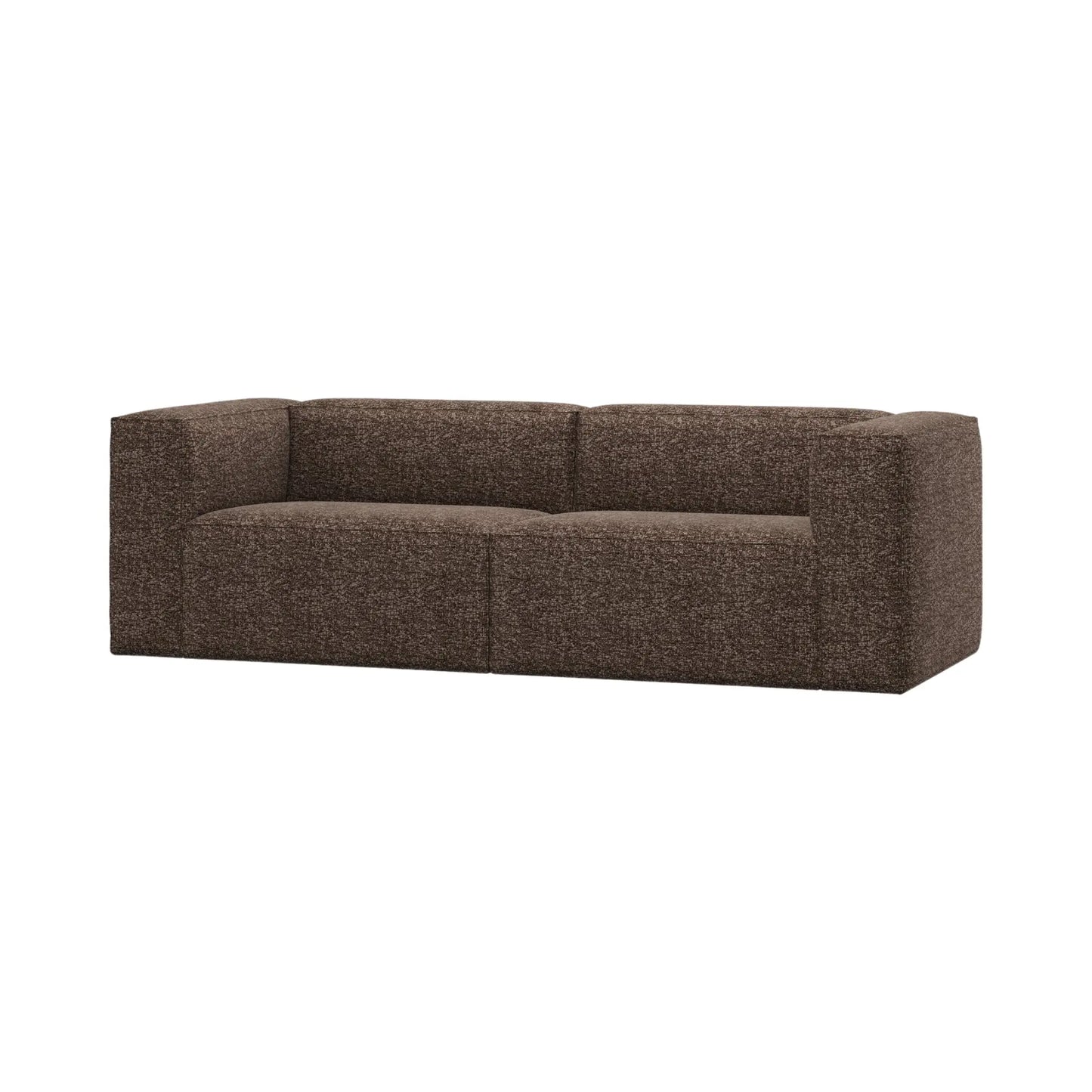 WOOOD Bean 3,5-Sits Soffa, Brown Melange
