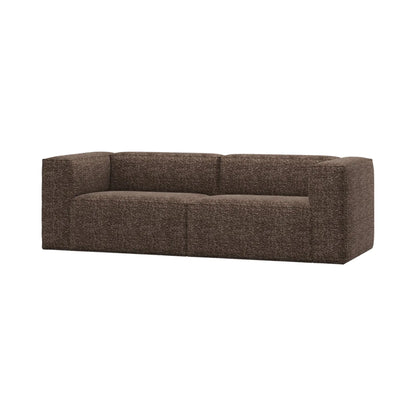 WOOOD Bean 3,5-Sits Soffa, Brown Melange